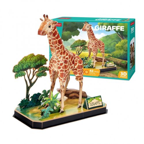 Puzzle 3D Zwierzęta - Żyrafa na Arena.pl