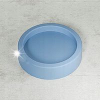 Forma silikonowa MINI OKRĄG do odlewów gipsowych CREONIT Round Tray 015