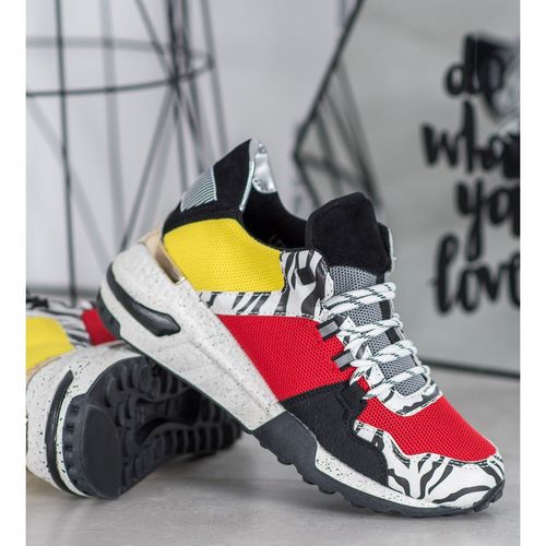 Sneakersy Na Platformie Zebra Print r.36 na Arena.pl
