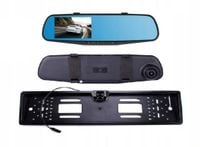 REJESTRATOR JAZDY W LUSTERKU KAMERA COFANIA