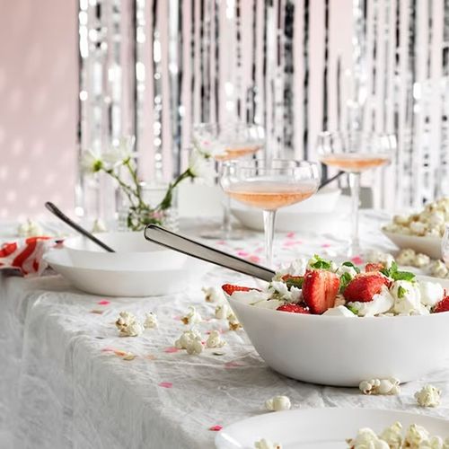 Serwis obiadowy Ikea OFTAST 18 szt miski talerze talerzyki na Arena.pl