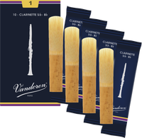 Stroik klarnet Bb 1 Vandoren Classic Blue CR101 4 szt. ZESTAW