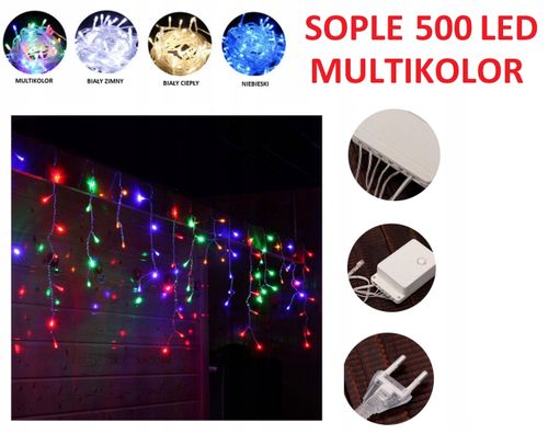 SOPLE 500 LED LAMPKI CHOINKOWE MULTI na Arena.pl