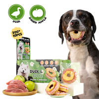 Przysmak dla psa z kaczki donut dla psa 300g Uniq Pets Przysmak kolagenowy
