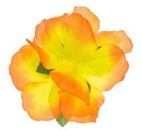 Spinka hawajska imprezowa duża pomarańczowa gadżet dodatek przebranie