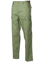 Spodnie US Kampfhose Rip Stop oliwkowe wzmocnienia na kolanach i pośladkach XL