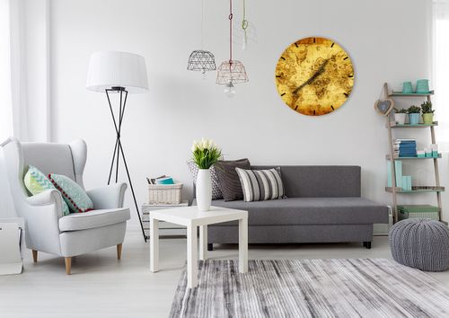 Zegar Ścienny - Mapa Świata - 60X60 Cm - C3Ar60X60-0127 na Arena.pl