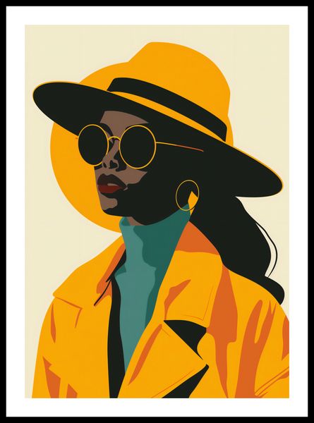 Plakat 42x59,4cm Żółta Stylowość zdjęcie 3