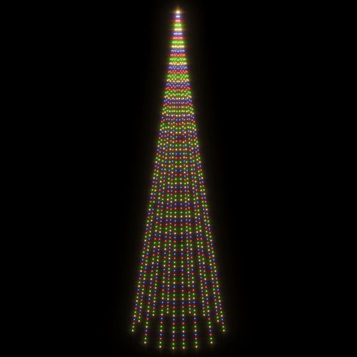 Choinka do montażu na maszcie, 1134 kolorowych LED, 800 cm na Arena.pl