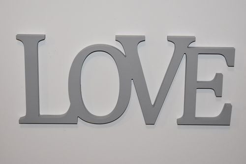 Napis 3D  LOVE na Arena.pl