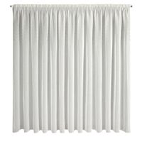 Firana na tasmie z cyrkoniami KLEO 345X260 biała