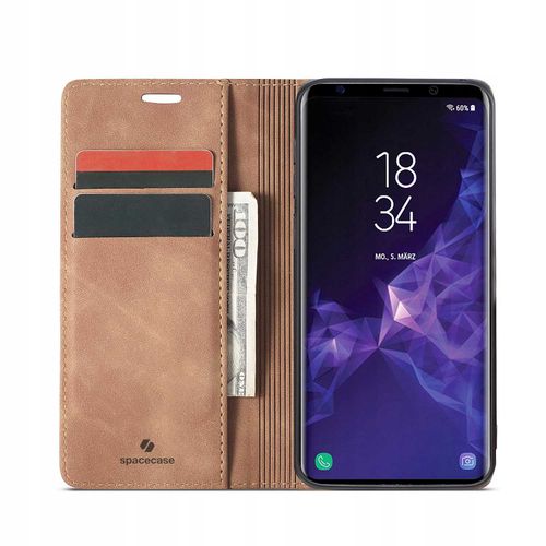 Spacecase Wallet Galaxy S9 Light Brown na Arena.pl