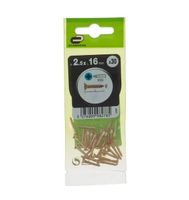 Wkręty 2,5x16mm 30 szt. PZ1/PZ stal mosiądzowana fra