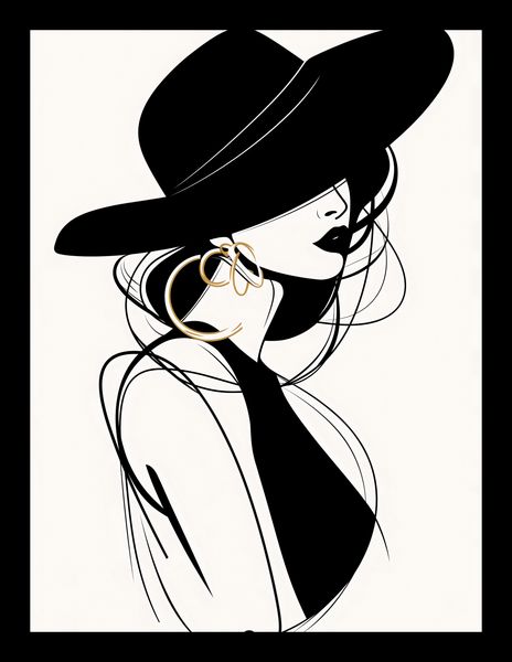 Plakat 15x20cm Uwikłana Elegancja zdjęcie 2