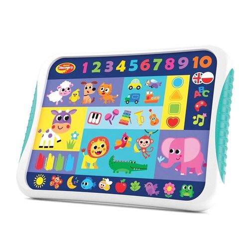 Zabawki interaktywne - Tablet Poznaję i Nazywam, dla dzieci, 2 lata+, Dumel na Arena.pl
