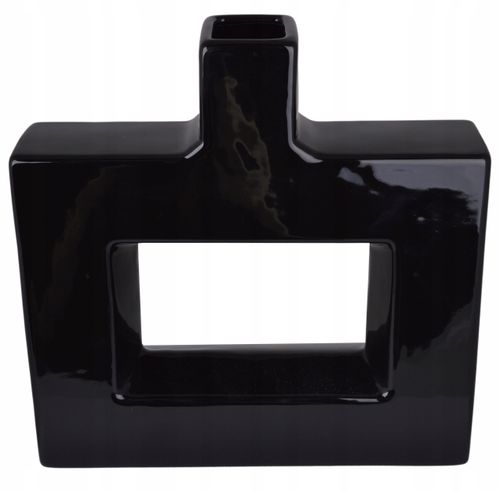 Wazon ceramiczny 25cm czarny na Arena.pl