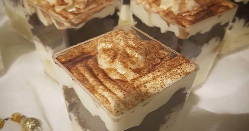 POJEMNIKI PUCHARKI KWADRATOWE DO DESERÓW KUBKI SŁODKI STÓŁ BUFET 60ML 50szt na Arena.pl