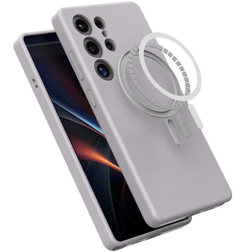 Spacecase Silicone Mag Galaxy S25 Ultra Light Purple na Arena.pl