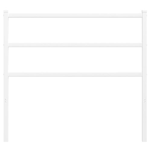 Metalowe wezgłowie, białe, 100 cm na Arena.pl