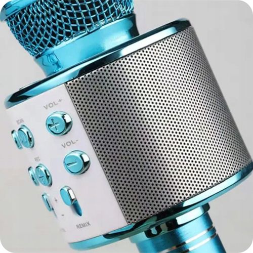 MIKROFON DLA DZIECI BEZPRZEWODOWY BLUETOOTH Z GŁOŚNIKIEM KARAOKE NA PREZENT na Arena.pl