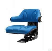 Siedzenie PCW dzielone z amortyzacją mechaniczną