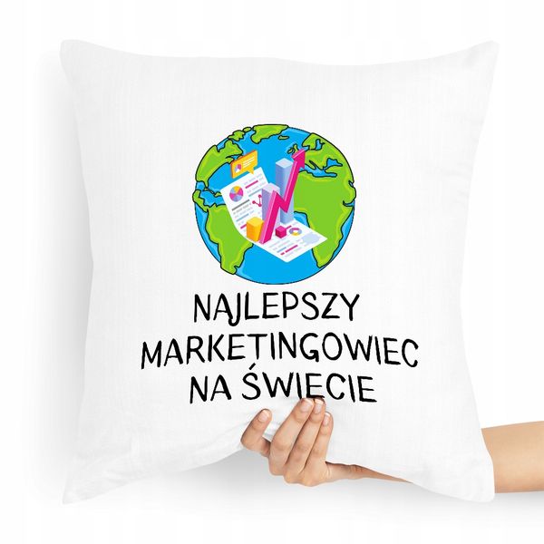 Prezent Poduszka Dla Margetingowca Marketing zdjęcie 1