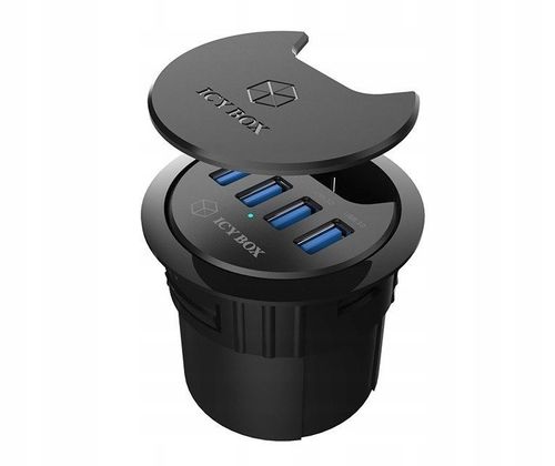 Hub USB ICY BOX Hub biurkowy 4x USB-A na Arena.pl