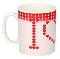 Magiczny Kubek - Serduszka z Napisem "I LOVE U"