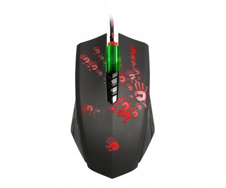 Myszka przewodowa A4Tech Bloody Blazing A60 dla graczy LED USB zdjęcie 1