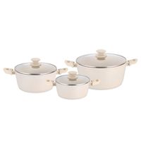 zestaw 6 elem. garnków marmurkowych klausberg kb-7960