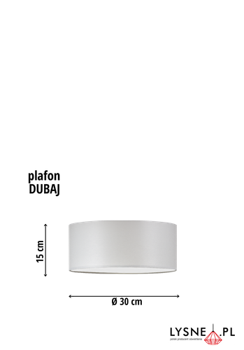 Plafoniera  DUBAJ 15x30cm E27 na Arena.pl