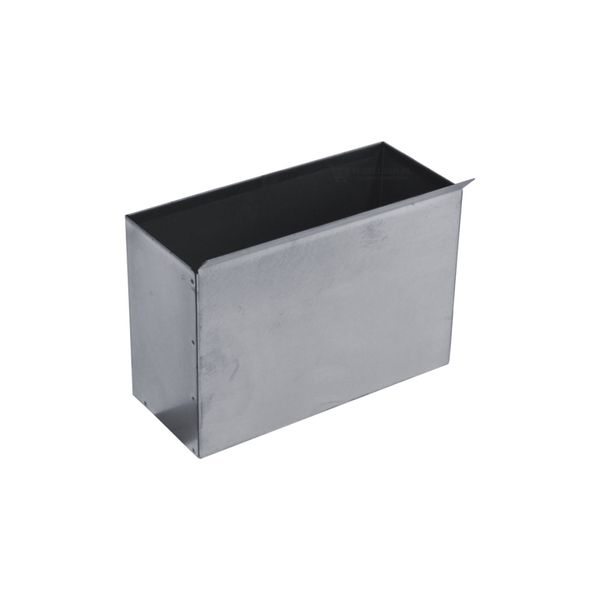 13196 Popielnica zawieszana duża na ścianę naścienna szara ze znaczkie zdjęcie 2