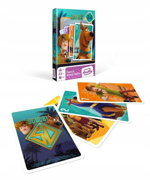 KARTY DO GRY PIOTRUŚ & MEMO SCOOBY DOO 10006082 zdjęcie 1