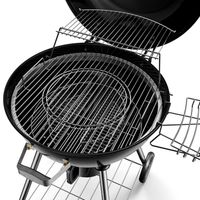 GRILL WĘGLOWY OKRĄGŁY OGRODOWY EMALIA KOLER EMBER C2 TERMOMETR POKRYWA 54cm