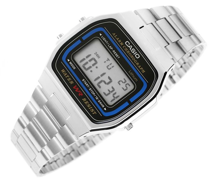 zegarek casio a164wa-1ves unisex zdjęcie 5