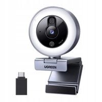 KAMERA INTERNETOWA UGREEN CM910 2K 30FPS USB Z OŚWIETLENIEM LED