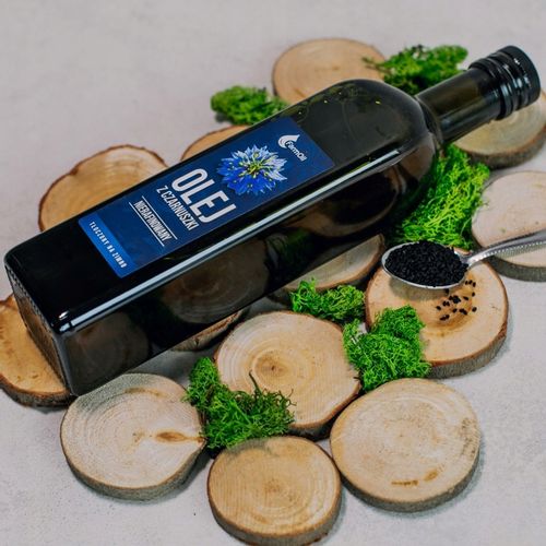 OLEJ Z CZARNUSZKI TŁOCZONY NA ZIMNO 500ml na Arena.pl