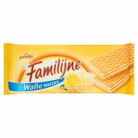 JUTRZENKA WAFELKI 180G FAMILIJNE CYTRYNOWE