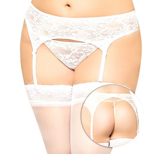 Pas do Pończoch i Stringi Soft Line 3316 XL-XXXL XL na Arena.pl