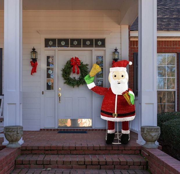 ŚWIĘTY MIKOŁAJ OZDOBA 180 cm 200 LED IP44 TIMER zdjęcie 7