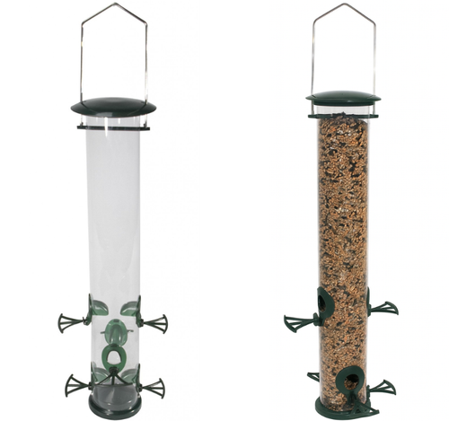 Garden&Fun Karmnik karmidło pojemnik na karmę ptaków zimujących papugi 57cm na Arena.pl