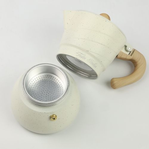 KAWIARKA ALUMINIOWA ZAPARZACZ DO KAWY KAFIETERKA WŁOSKA MOKA NA 3 FILIŻANKI na Arena.pl