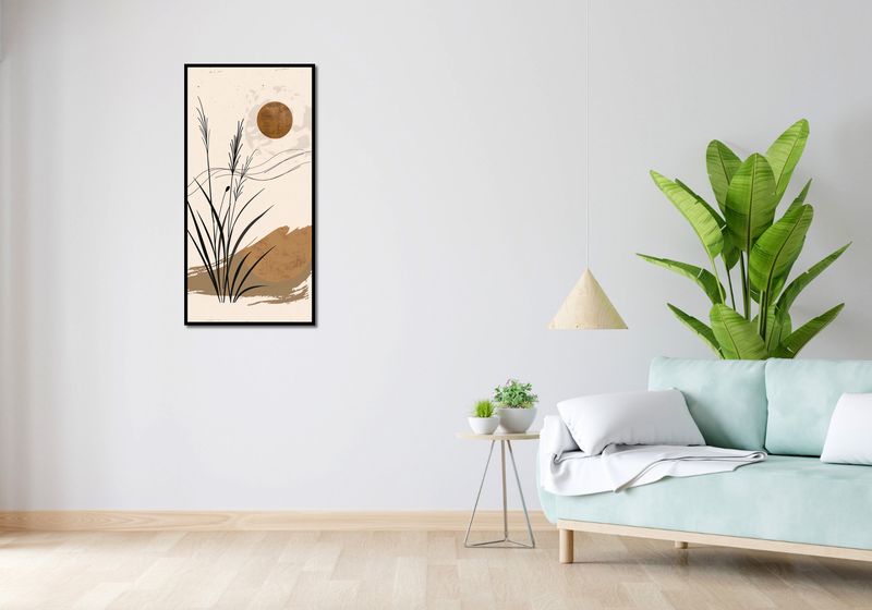Plakat 50x100cm Zachód Pustyni zdjęcie 4