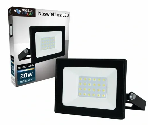 HALOGEN Naświetlacz LAMPA LED 20W IP65 Reflektor zdjęcie 1