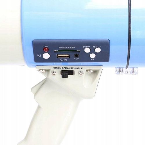 Megafon MOCNY 60W VONYX MP3/ USB/ SD/ SYRENA na Arena.pl