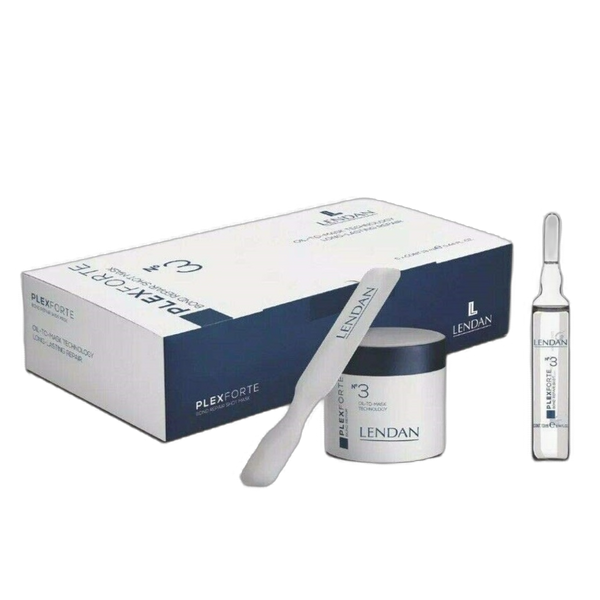 LENDAN Ampułki do włosów Kuracja naprawcza PLEX FORTE No.3 -  6x13ml zdjęcie 1