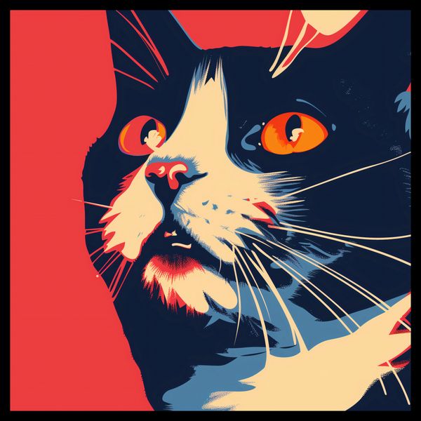 Plakat 60x60cm Szok zdjęcie 2