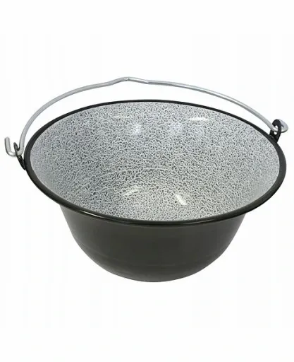 GARNEK KOCIOŁEK EMALIOWANY WĘGIERSKI 13L zdjęcie 1