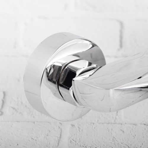 Bateria chromowana ścienna kuchenna na Arena.pl