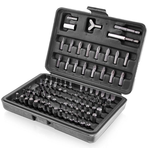 13376 Zestaw bitów w niebieskiej walizce 100 sztuk TORX BITUXX zdjęcie 5
